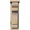 Ekena Millwork New Brighton Rough Sawn Corbel w/Backplate, Douglas Fir, 6"W x 12"D x 20"H COR06X12X20NEB01RDF - alternate 4